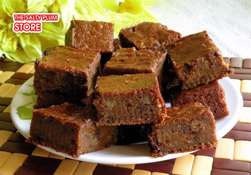 Dried Mango Chocolate Brownies