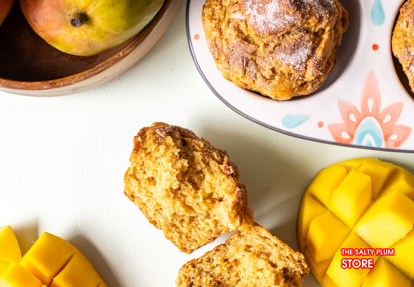 Soft Dried Mango Muffins