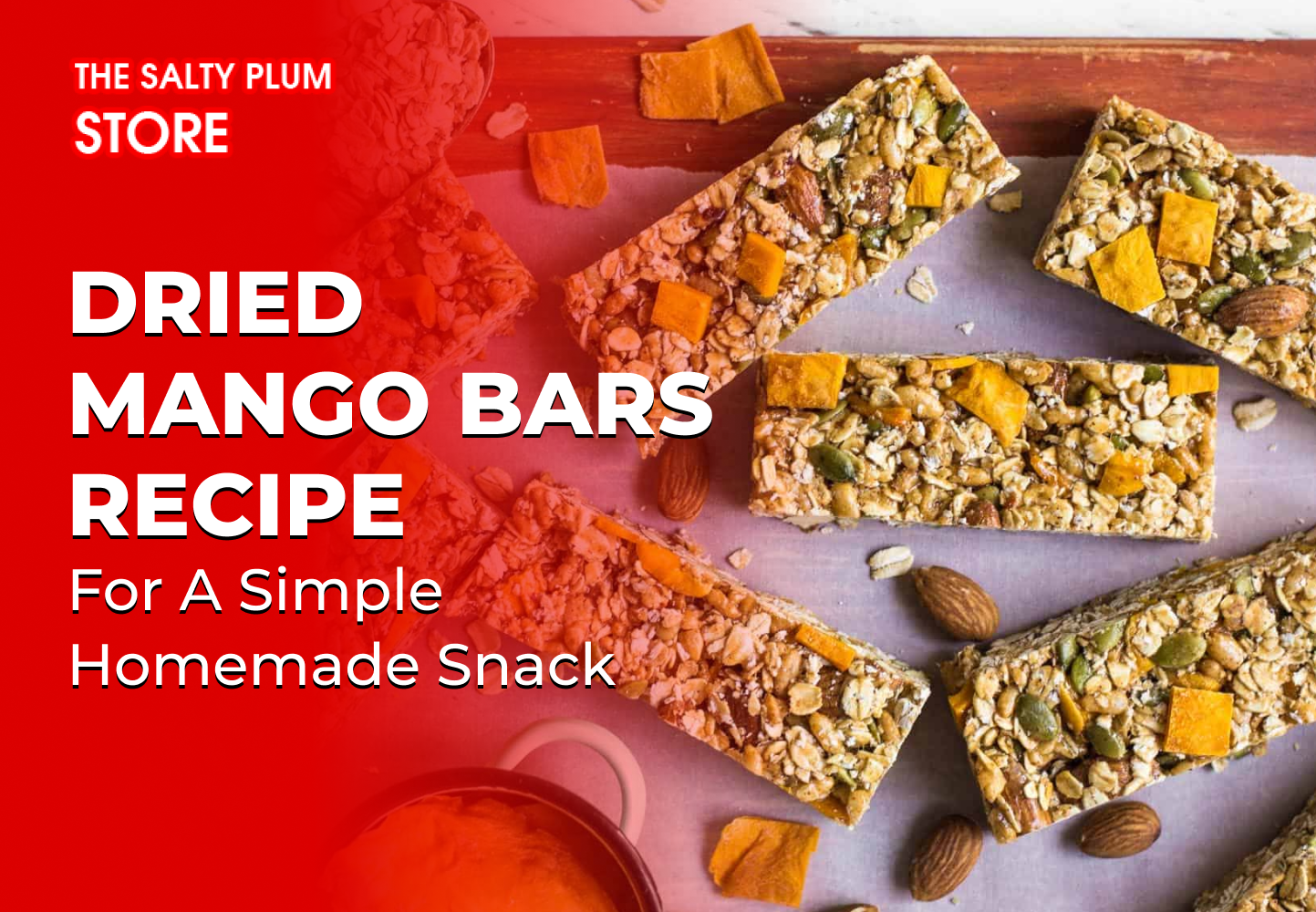 Dried Mango Bars Recipe for a Simple Homemade Snack