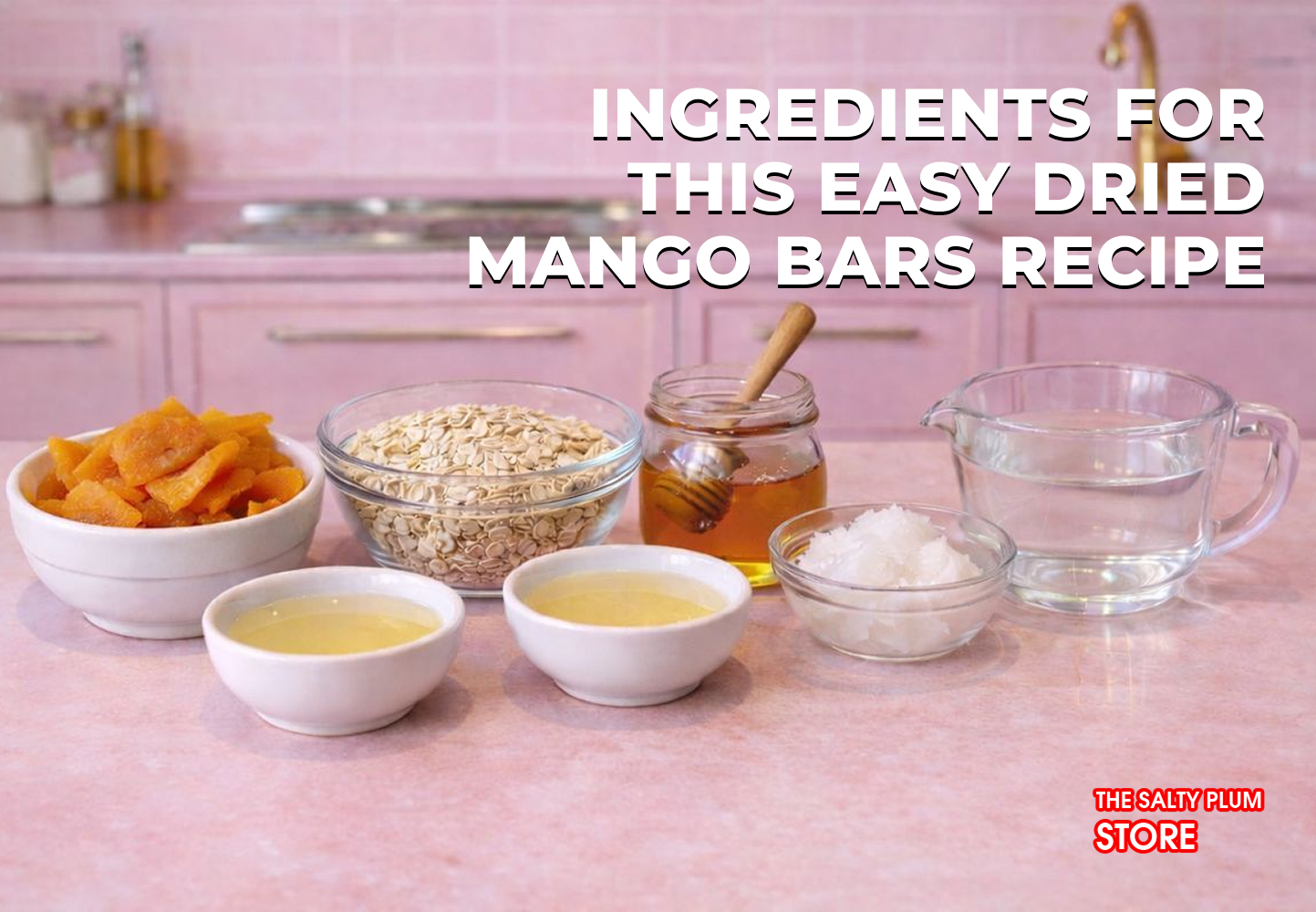  Ingredients for This Easy Dried Mango Bars Recipe
