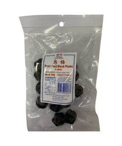 Preserved Black Plums 200g (100)